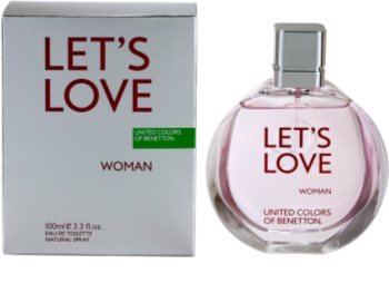 Benetton Let's Love eau de toilette para mujer 100 ml
