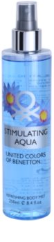 Benetton Stimulating Aqua spray de corpo para mulheres 250 ml