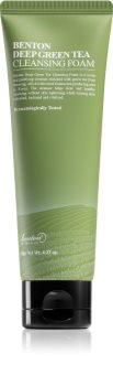 Benton Deep Green Tea ενυδατικός καθαριστικός αφρός με πράσινο τσάι