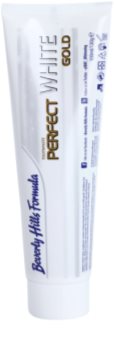 Beverly Hills Formula Perfect White Gold dentifrice blanchissant aux particules d'or