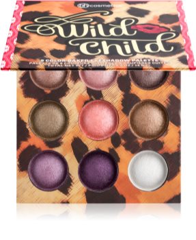 BH Cosmetics Wild Child paleta de sombras de ojos con un espejo pequeño