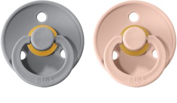 BIBS Colour Natural Rubber Size 1: 0+ months dudlík