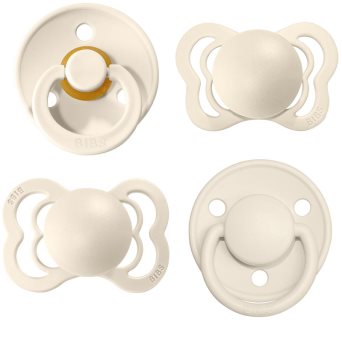 BIBS Try-It Size 1: 0+ months Setti Ivory (Vastasyntyneille Lapsille)