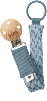 BIBS Paci Braid dummy clip