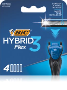 BIC FLEX3 Hybrid Vervangende Open Messen 4st.