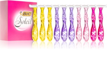 BIC Miss Soleil Color одноразовые бритвы 10 шт.