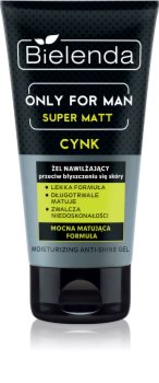 Bielenda Only for Men Super Mat gel hidratant pentru piele lucioasa cu pori dilatati