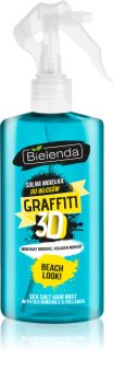 Bielenda Graffiti 3D Beach Look stylingový solný sprej na vlasy
