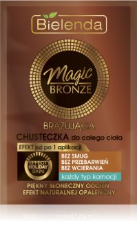 Bielenda Magic Bronze samoopalovací ubrousek pro všechny typy pokožky