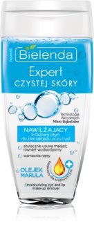Bielenda Expert Pure Skin Moisturizing demachiant in doua faze zona ochilor si a buzelor