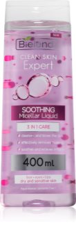 Bielenda Expert Pure Skin Soothing Mizellen-Reinigungswasser 3in1