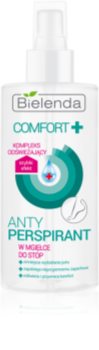 Bielenda Comfort+ antitranspirante em spray para pernas