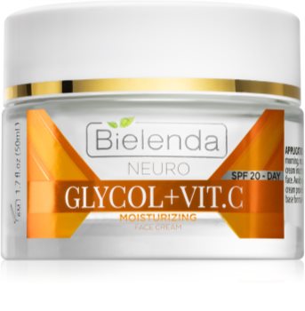 Bielenda Neuro Glicol + Vit. C ενυδατική κρέμα SPF 20