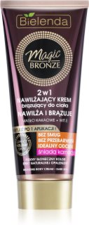 Bielenda Magic Bronze Selbstbräunungscreme für dunkle Haut mit feuchtigkeitsspendender Wirkung