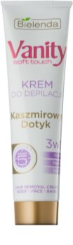 Bielenda Vanity Soft Touch crema depilatoria per pelli sensibili