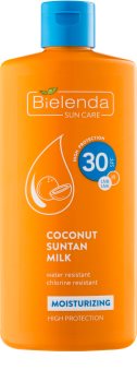 Bielenda Bikini Coconut latte abbronzante idratante SPF 30