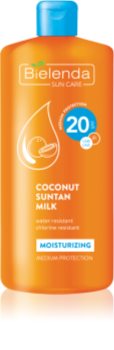 Bielenda Sun Care drėkinamasis apsaugos nuo saulės pienelis SPF 20+