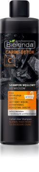 Bielenda Carbo Detox Active Carbon șampon cu ingrediente active de cărbune pentru par normal spre gras