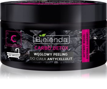 Bielenda Carbo Detox Active Carbon απολέπιση σώματος με ενεργό άνθρακα