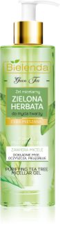 Bielenda Green Tea gel micellare detergente per pelli grasse e miste