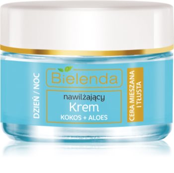 Bielenda Hydra Care Coconut & Aloe crema-gel idratante leggera per pelli grasse e miste