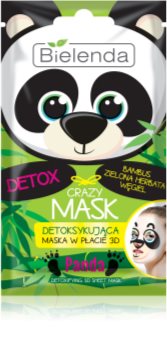Bielenda Crazy Mask Panda detoxikační maska 3D