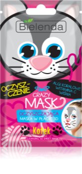 Bielenda Crazy Mask Kitty maschera detergente 3D