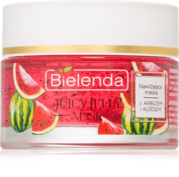 Bielenda Juicy Jelly Melon & Aloe Vera Hydratisierende Maske für trockene Haut
