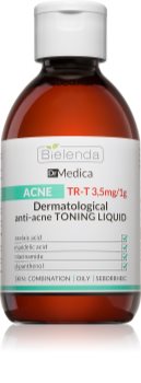 Bielenda Dr Medica Acne lozione tonica detergente viso per pelli grasse con tendenza all'acne