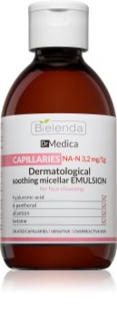 Bielenda Dr Medica Capillaries umirujuća micelarna voda za lice sklono crvenilu