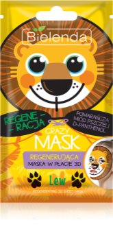 Bielenda Crazy Mask Lion регенерираща маска 3D