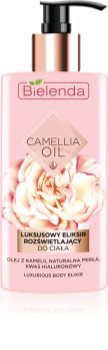 Bielenda Camellia Oil подхранващ хидратиращ лосион за тяло с блясък