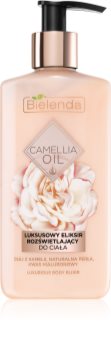 Bielenda Camellia Oil θρεπτικό ενυδατικό γαλάκτωμα σώματος με στρας
