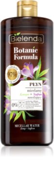 Bielenda Botanic Formula Hemp + Saffron eau micellaire nettoyante et rafraîchissante