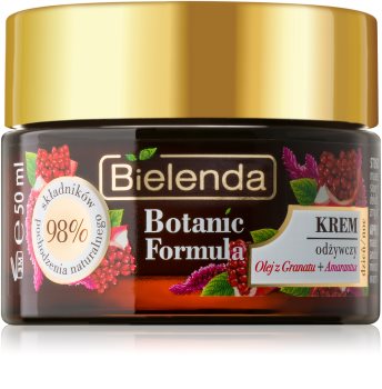 Bielenda Botanic Formula Pomegranate Oil + Amaranth интензивно подхранващ крем
