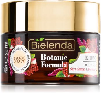 Bielenda Botanic Formula Pomegranate Oil + Amaranth krem intensywnie odżywiający