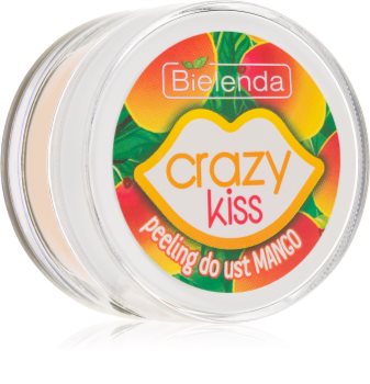 Bielenda Crazy Kiss Mango scrub emolliente allo zucchero per le labbra