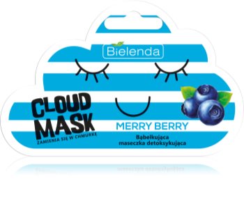 Bielenda Cloud Mask Merry Berry detoxikační pleťová maska
