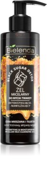 Bielenda Black Sugar Detox gel micellare detergente effetto idratante