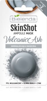 Bielenda Skin Shot Volcanic Ash нормализираща маска за лице