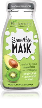 Bielenda Smoothie Prebiotic + Avocado + Kiwi maska normalizująca
