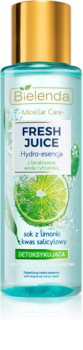Bielenda Fresh Juice Lime essence visage pour peaux mixtes à grasses
