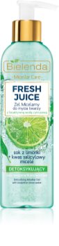 Bielenda Fresh Juice Lime micelarni gel za čišćenje