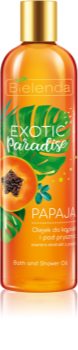 Bielenda Exotic Paradise Papaya gel-huile bain et douche