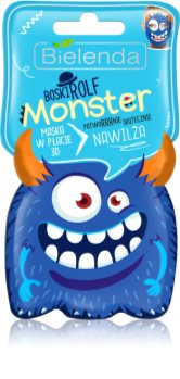 Bielenda Monster mascheraviso idratante in tessuto 3D