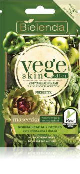 Bielenda Vege Skin Diet normalizující maska pro mastnou a smíšenou pleť
