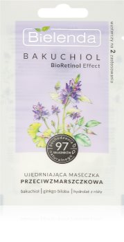 Bielenda Bakuchiol BioRetinol Effect συσφικτική μάσκα ενάντια στις ρυτίδες
