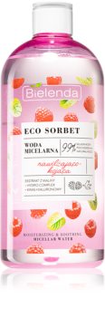 Bielenda Eco Sorbet Raspberry eau micellaire hydratante