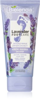 Bielenda Lavender Foot Care máscara cremosa para pernas