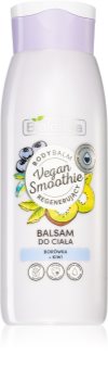Bielenda Vegan Smoothie Blueberry + Kiwi emolientinis kūno balzamas